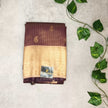 Semi Crepe Premium Quality Vintage Style Saree - DEEP WINE