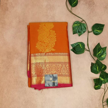 SEMI KANCHIPURAM SILK SAREE -PREMIUM QUALITY