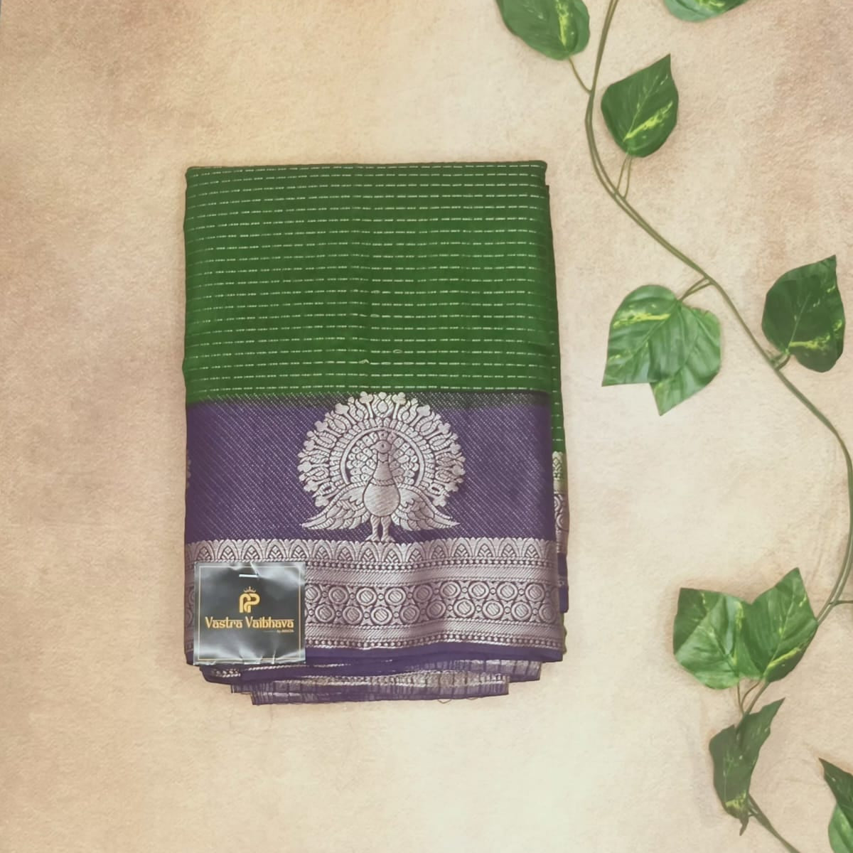 CANBERRY SILK- EMERALD GREEN