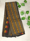 PURE  Black Cotton 80/80 SAREE