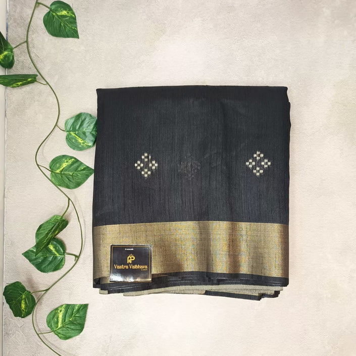 Kadhi raw silk Kalamkari printed saree