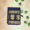 SEMI CREPE SILK SAREE - GANDABERUNDA BOARDER
