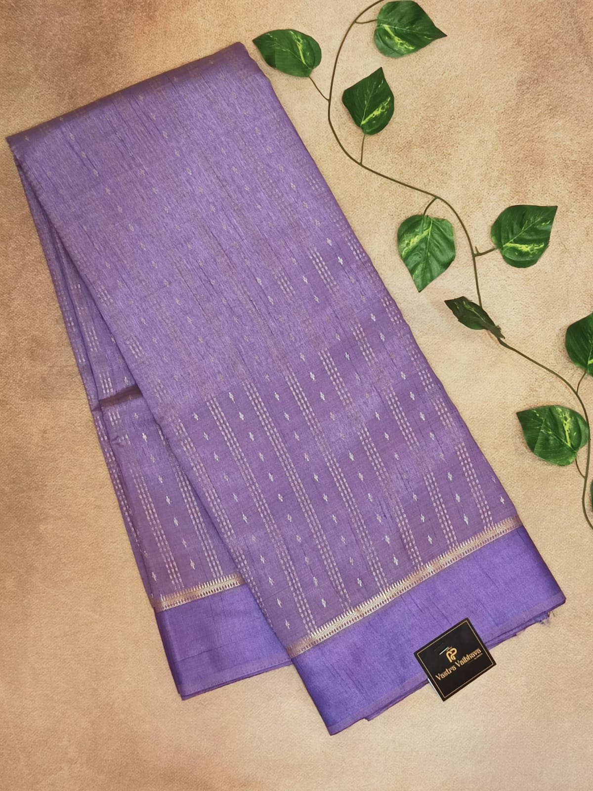 Tussar Gajji Silk Saree