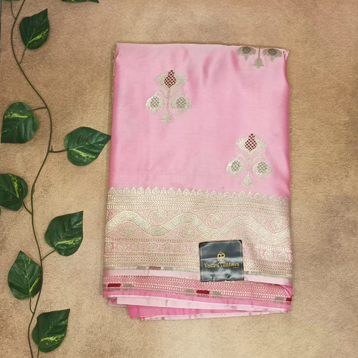 Banarasi Mashroo Saree