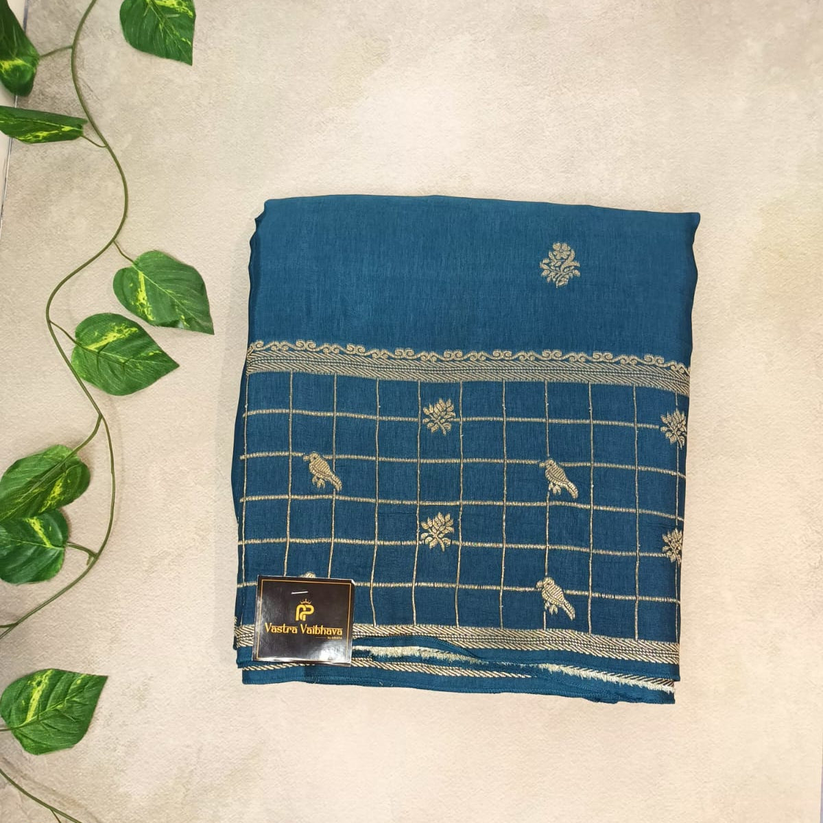 Premium Viscose Jhumka Saree- Royal Blue