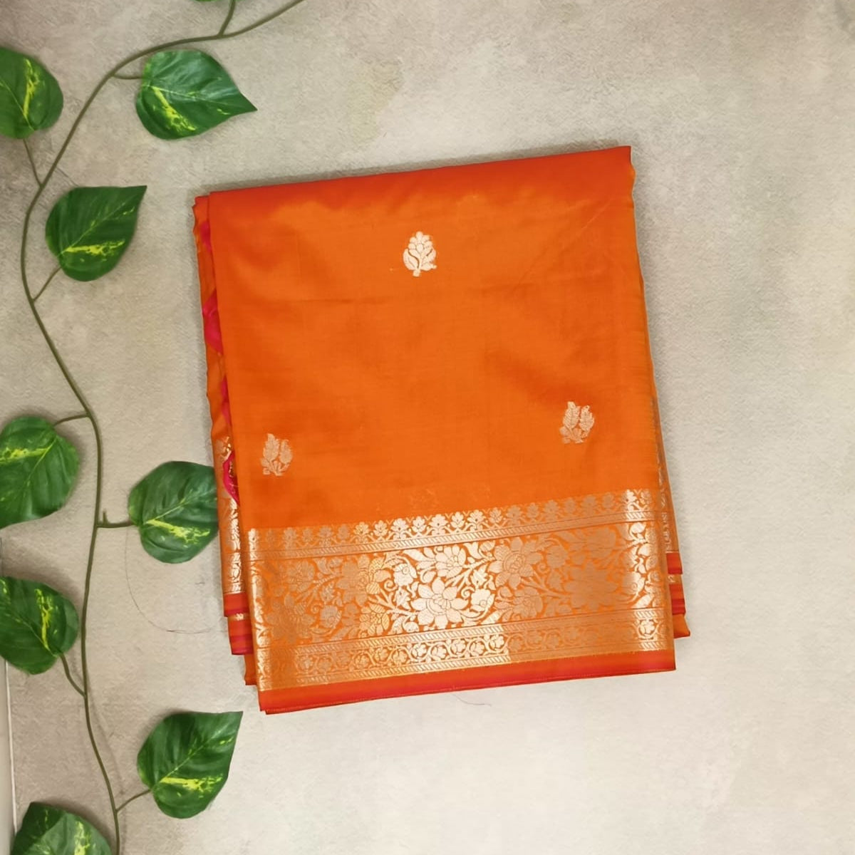 Semi Mashroo Silk Saree