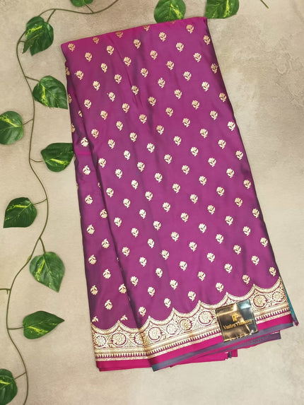 Banarasi Mashroo Silk Saree