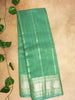 Elegant Mint Green pure cotton Silk Saree