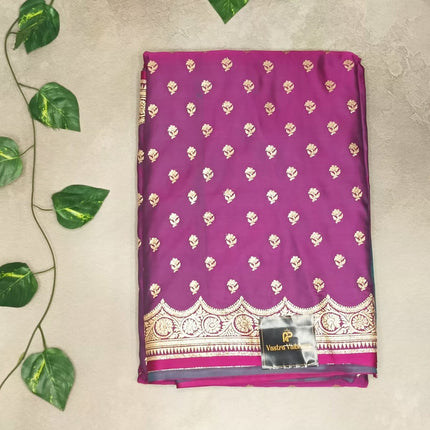Banarasi Mashroo Silk Saree