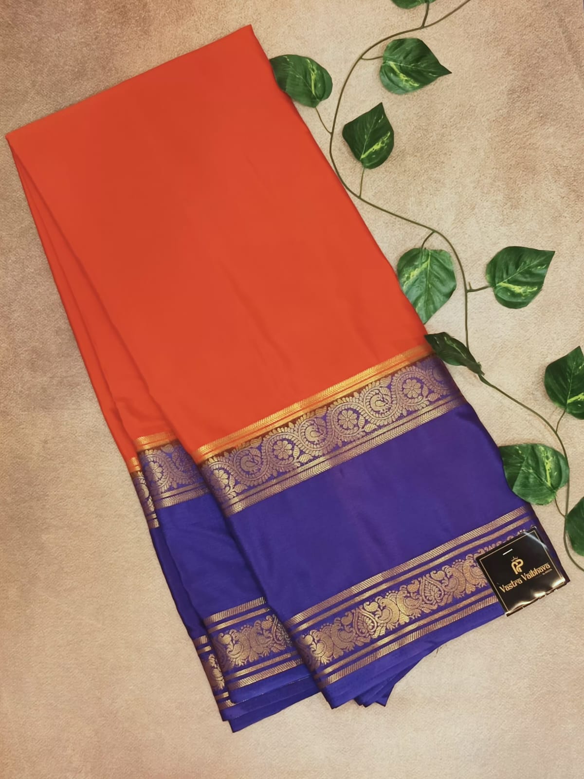 Semi Crepe Silk Saree – Bentex Border