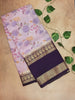 Semi Crepe Silk Saree – Premium Floral Digital Print