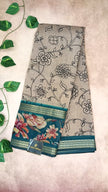 mul cotton saree with digital print