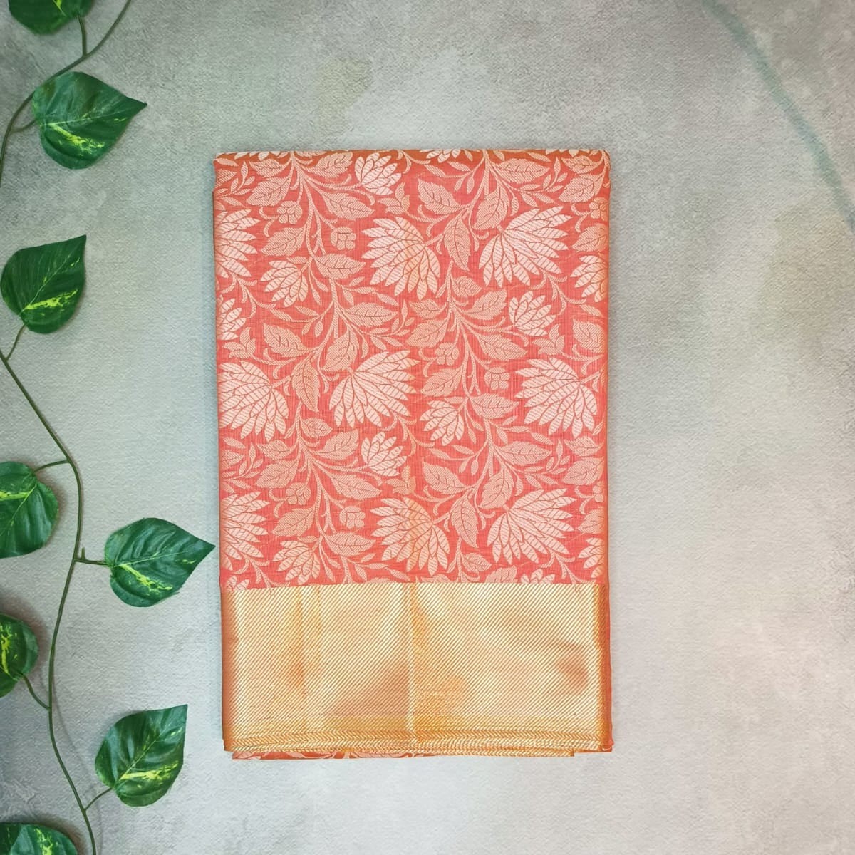 Premium Quality Semi Banarasi Brocade Saree