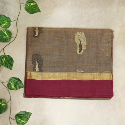 Pure Handloom Cotton 120/100 Saree