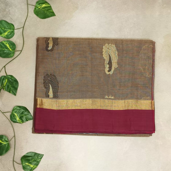 Pure Handloom Cotton 120/100 Saree