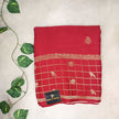 Premium Viscose Jhumka Saree- Red