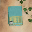 SEMI CREPE SILK SAREE - GANDABERUNDA BOARDER