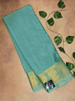 SEMI CREPE SILK SAREE - GANDABERUNDA BOARDER