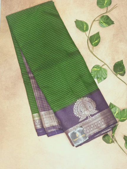 CANBERRY SILK- EMERALD GREEN