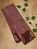 Semi Butta Soft Silk Saree with Rich Bird Motif Border