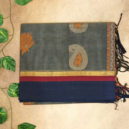 Pure Handloom Cotton 120/100 Saree