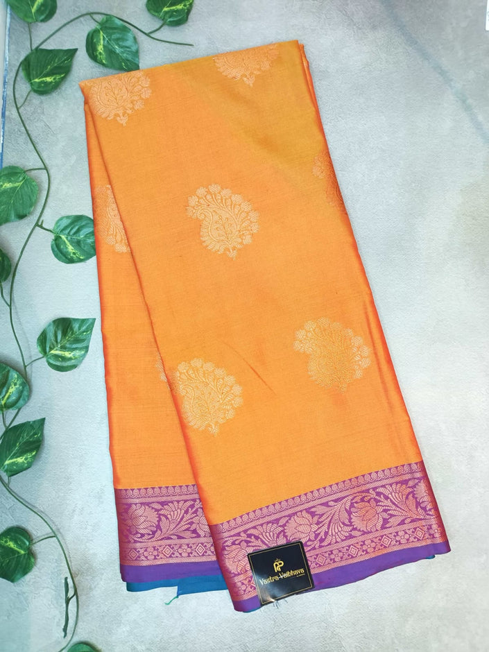 Banarasi Mashroo Butti Silk Saree