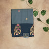 Semi Butta Soft Silk Saree with Rich Bird Motif Border
