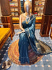 Premium Viscose Jhumka Saree- Royal Blue