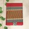 Semi Cotton Bagru Printed Saree