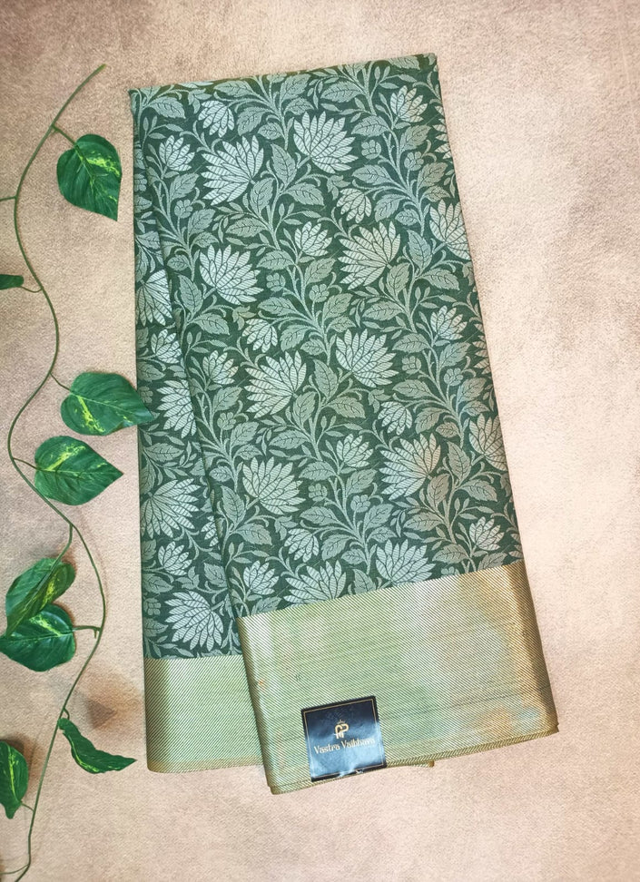 Premium Quality Semi Banarasi Brocade Saree