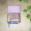 Semi Crepe Premium Quality Vintage Style Saree - LAVENDER
