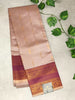 Royal Mauve and Maroon Semi  Cotton  Silk Saree