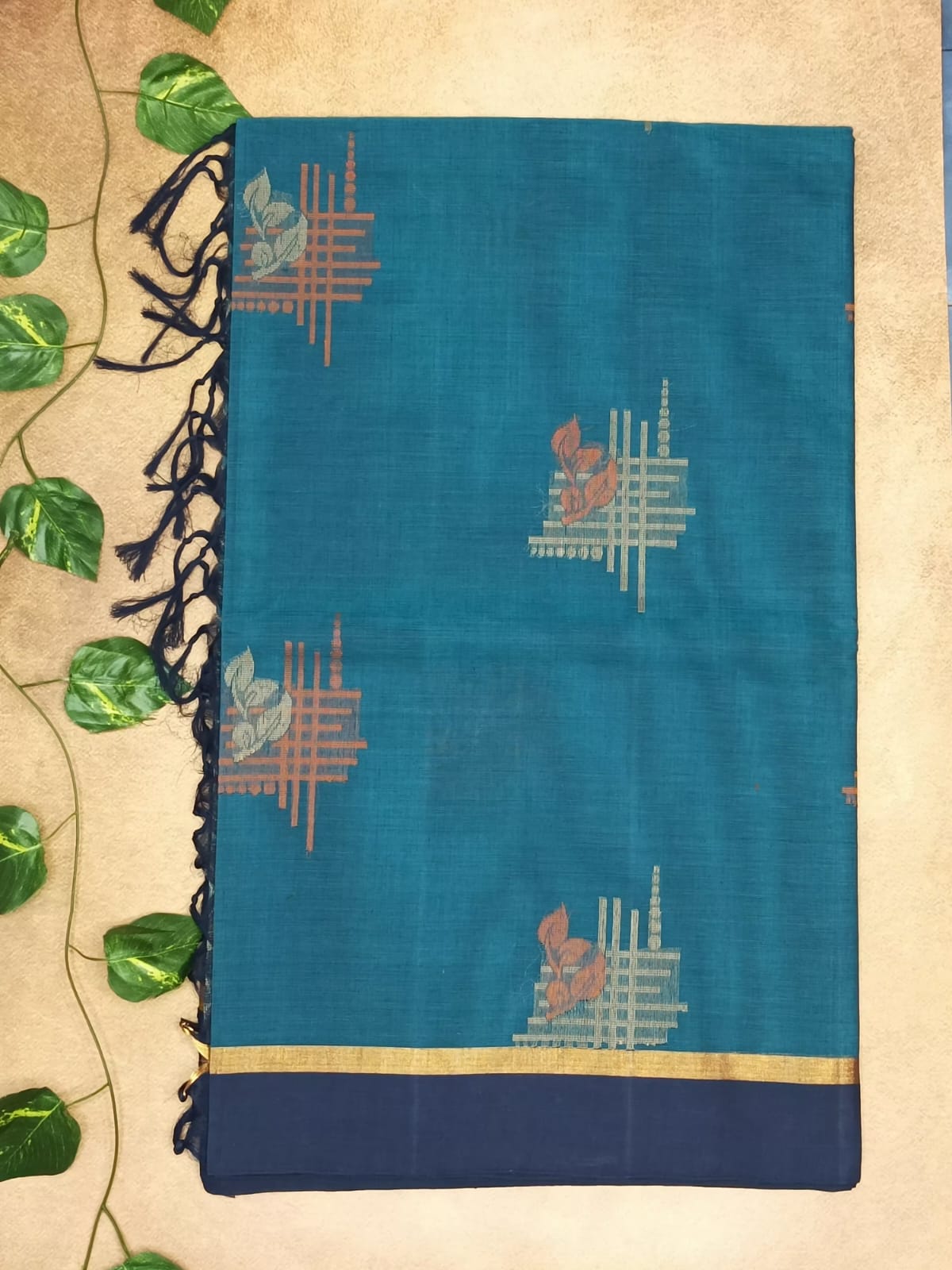Pure Handloom Cotton 120/80 Saree
