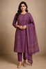 Bandhani Print Raw Silk 3-Piece Suit Set