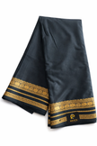 Semi Crepe Silk Black