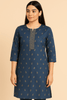 Avaasa  Dark Blue Kurta