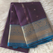 Pure Kanchipuram Silk Saree -ROYAL PURPLE
