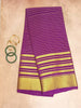 Pure Crepe Mysore Silk Saree Checks