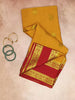 Pure Crepe Mysore Silk Saree - Checks Butta