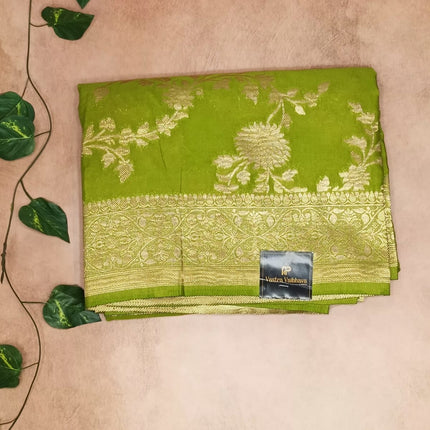 Semi Khaddi Georgette Saree