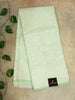 Embroidery Chikankari Work Saree – Soft Mint Green Elegance