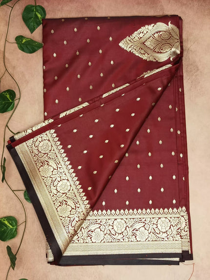 Banarasi Nylon Mashroo Saree
