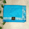 Sky Blue Mashroo Silk Saree