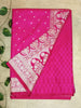 Pink Mashroo Silk Saree