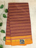 Traditional Purple & Mustard Ilkal Saree