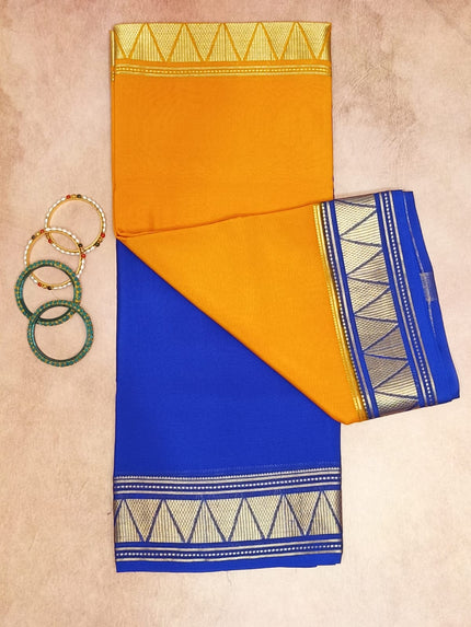 Pure Crepe Mysore Silk Saree – 2D Saree L/W