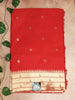 Semi Soft Silk Paithani Saree - Red