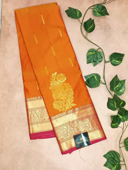 SEMI KANCHIPURAM SILK SAREE -PREMIUM QUALITY