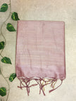 Degital Chanderi Saree- Pastel Pink