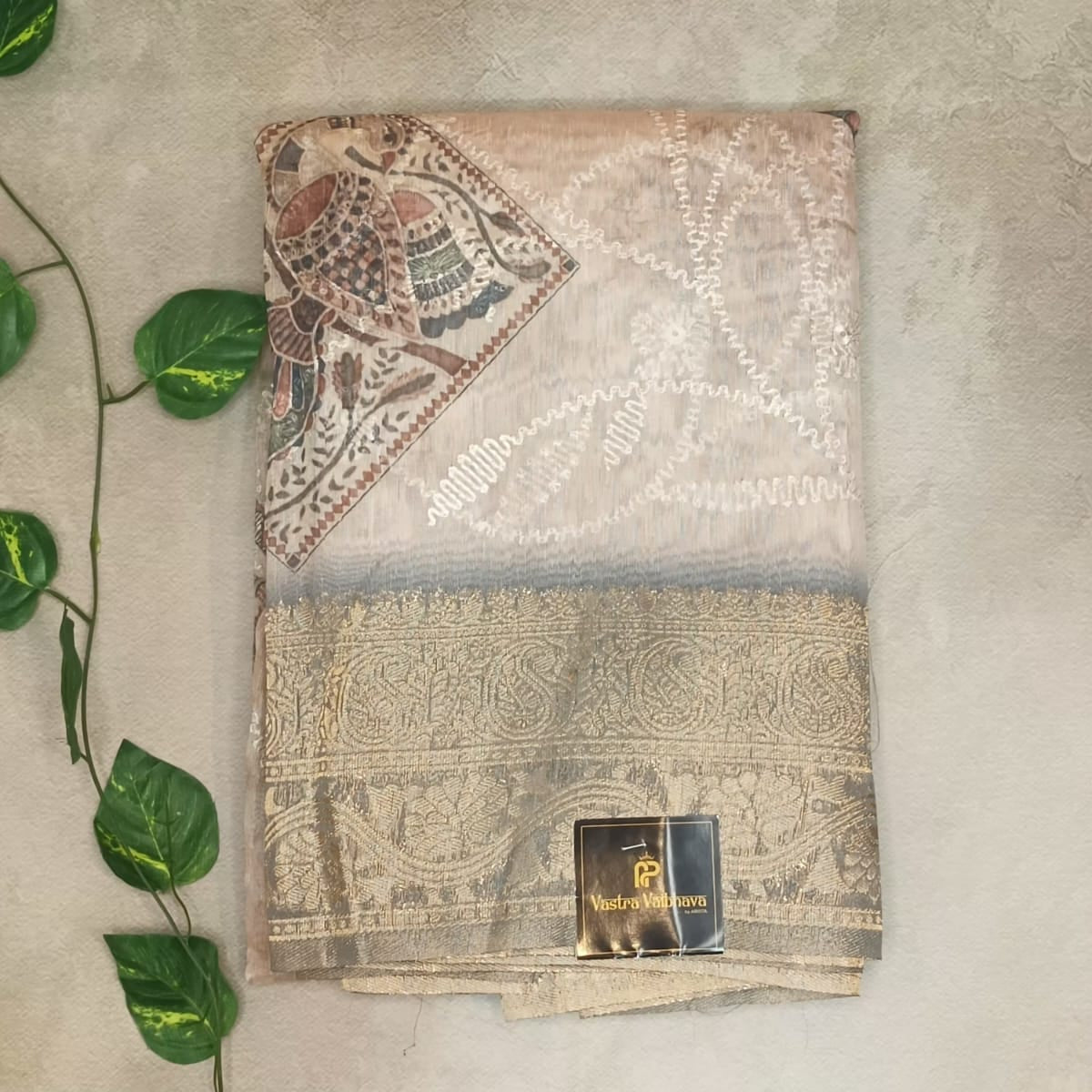 Cotton Natural Saree